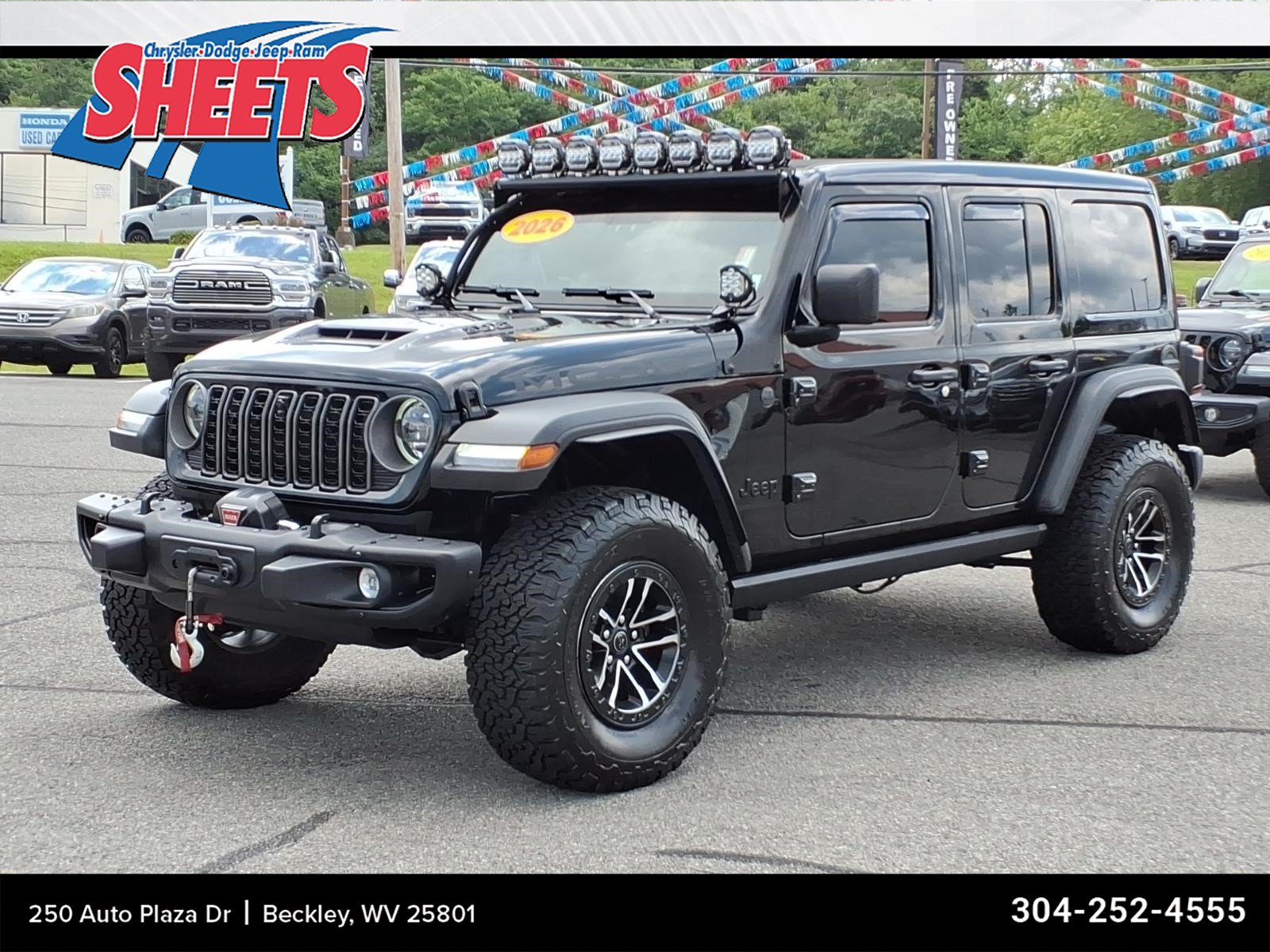 Used 2026 Jeep Wrangler Unlimited Rubicon 392 w/ Quick Order Package 27X Moab