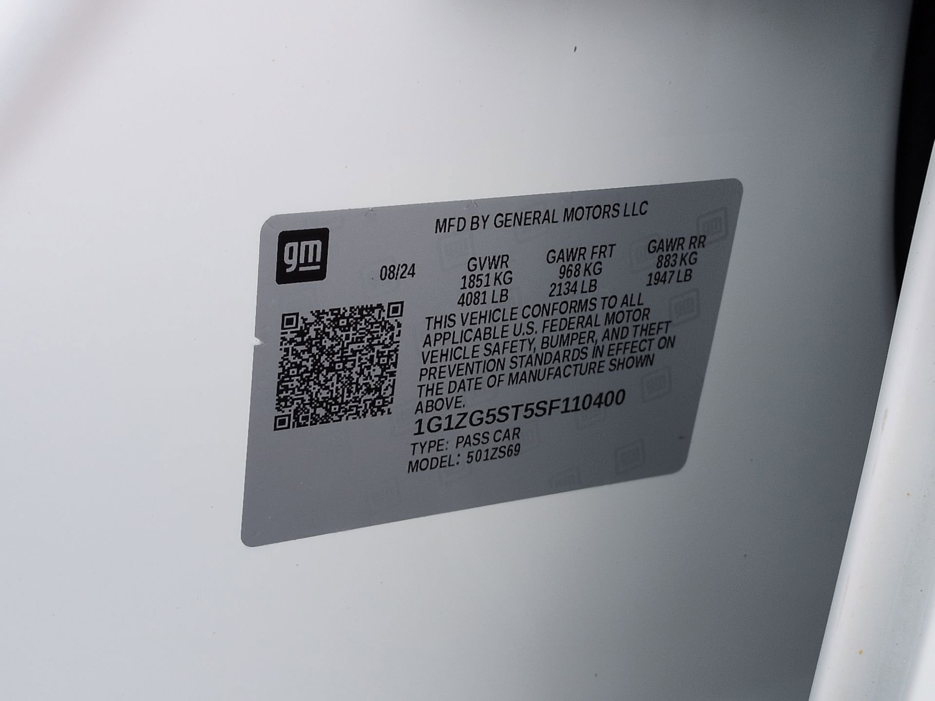 Certified 2025 Chevrolet Malibu RS image 33