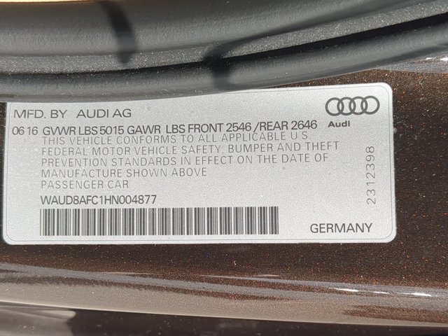 Used 2017 Audi A6 2.0T Premium Plus w/ Premium Plus Package FWD image 19