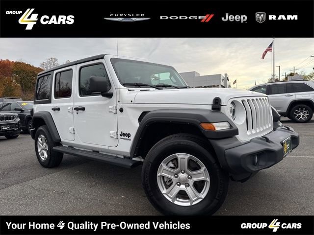 Certified 2022 Jeep Wrangler Unlimited Sport