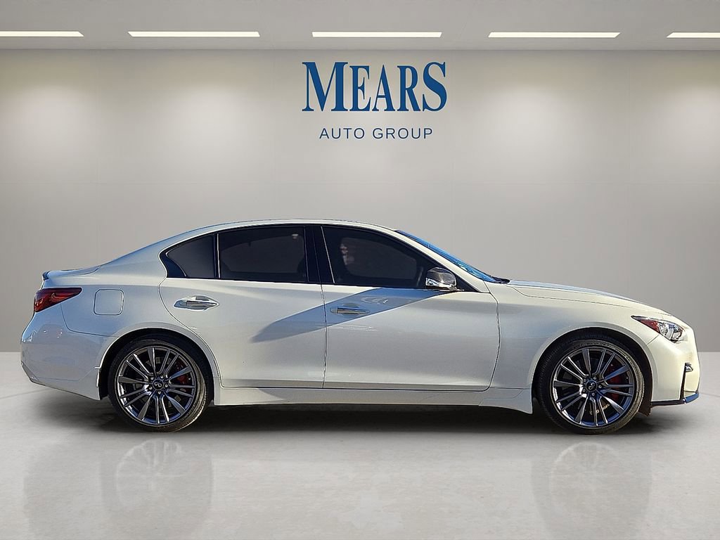 Used 2023 INFINITI Q50 Red Sport 400 w/ Carbon Fiber Package image 6