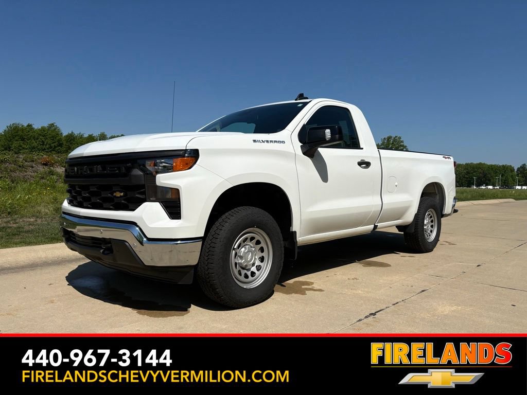 New 2025 Chevrolet Silverado 1500 W/T w/ WT Safety Package