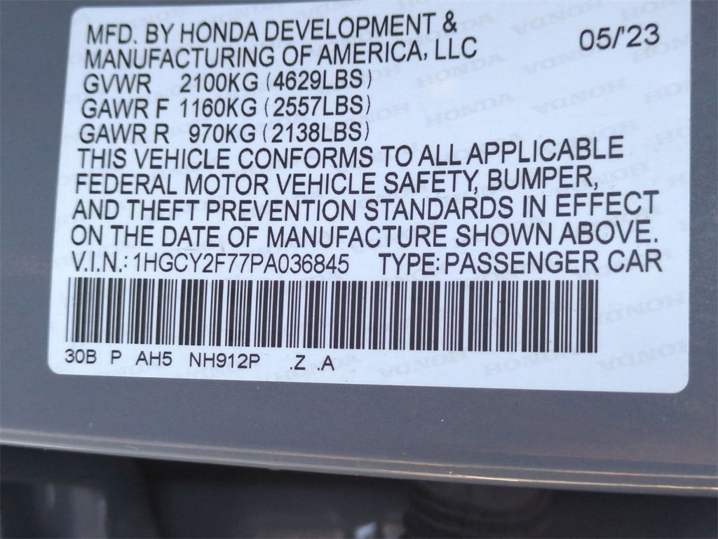 Used 2023 Honda Accord Sport image 33