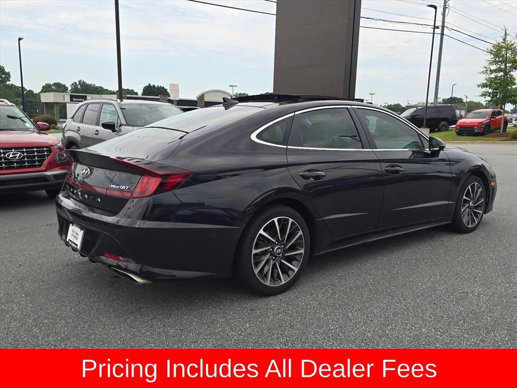 Certified 2023 Hyundai Sonata Limited w/ Preferred Accessory Package FWD image 3