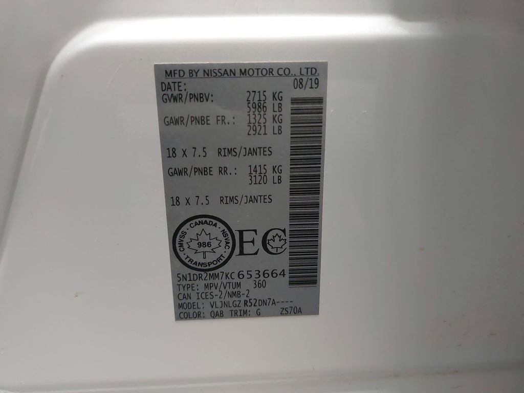 Used 2019 Nissan Pathfinder SL image 39