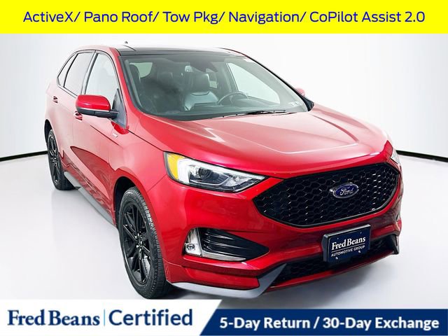 Certified 2022 Ford Edge ST-Line w/ Class II Trailer Tow Package