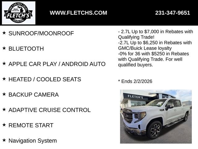 New 2026 GMC Sierra 1500 SLT w/ SLT Premium Plus Package video 2