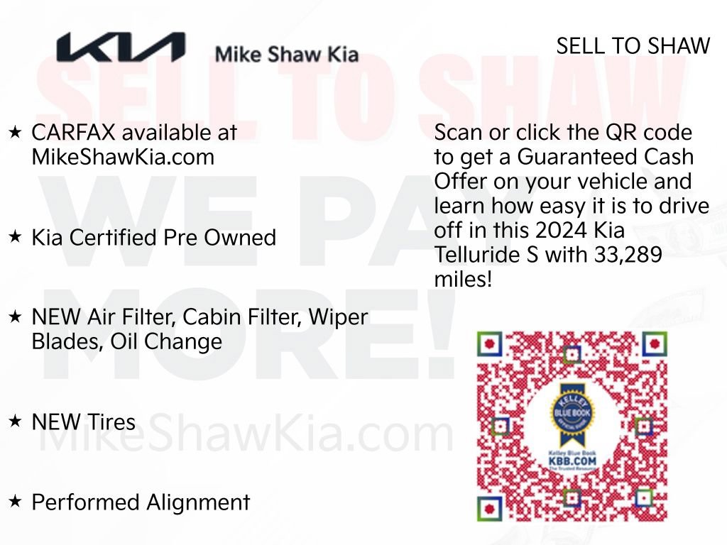 Certified 2024 Kia Telluride S FWD image 14