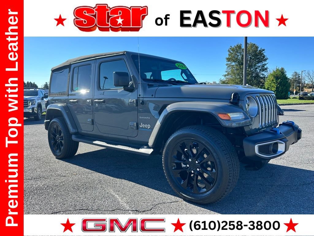 Used 2023 Jeep Wrangler Unlimited Sahara w/ Cold Weather Group AWD/4WD image 1