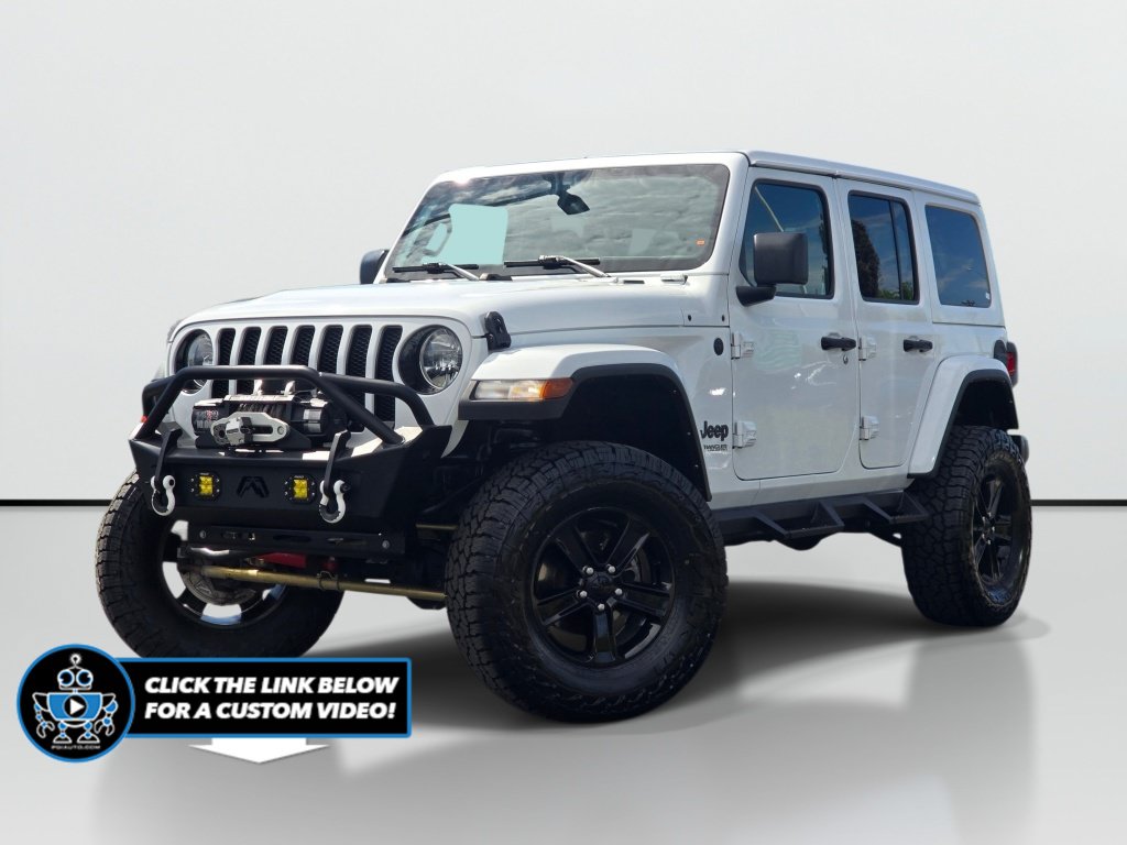 Used 2022 Jeep Wrangler Unlimited Sahara AWD/4WD image 1