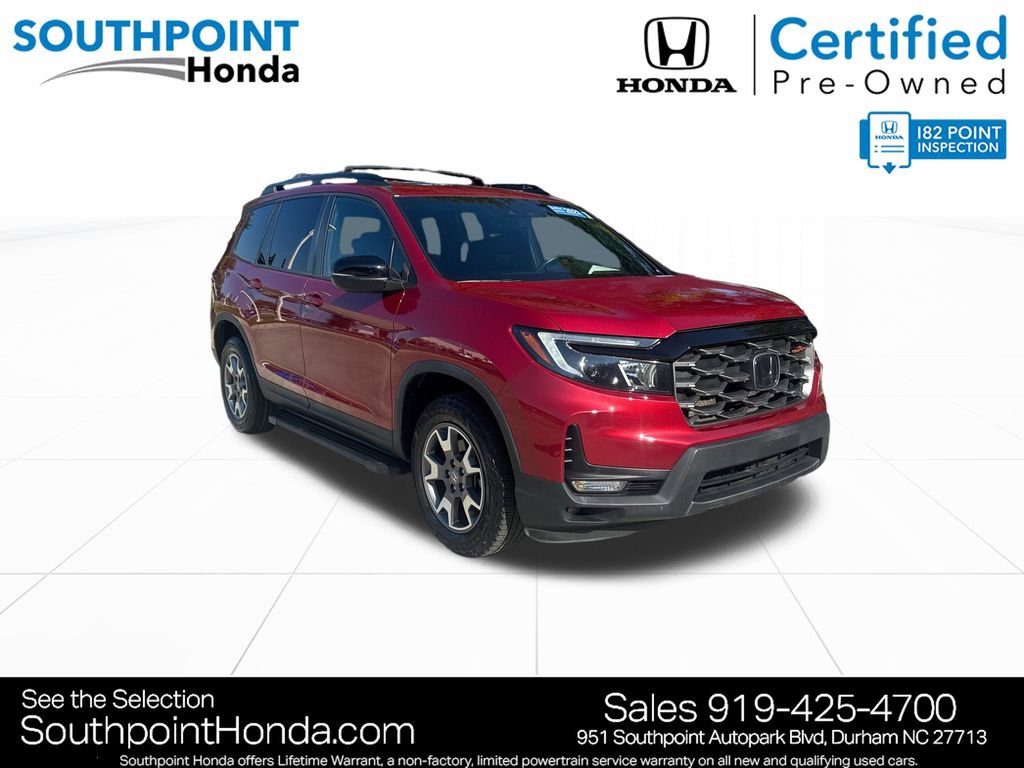 Certified 2022 Honda Passport TrailSport image 1