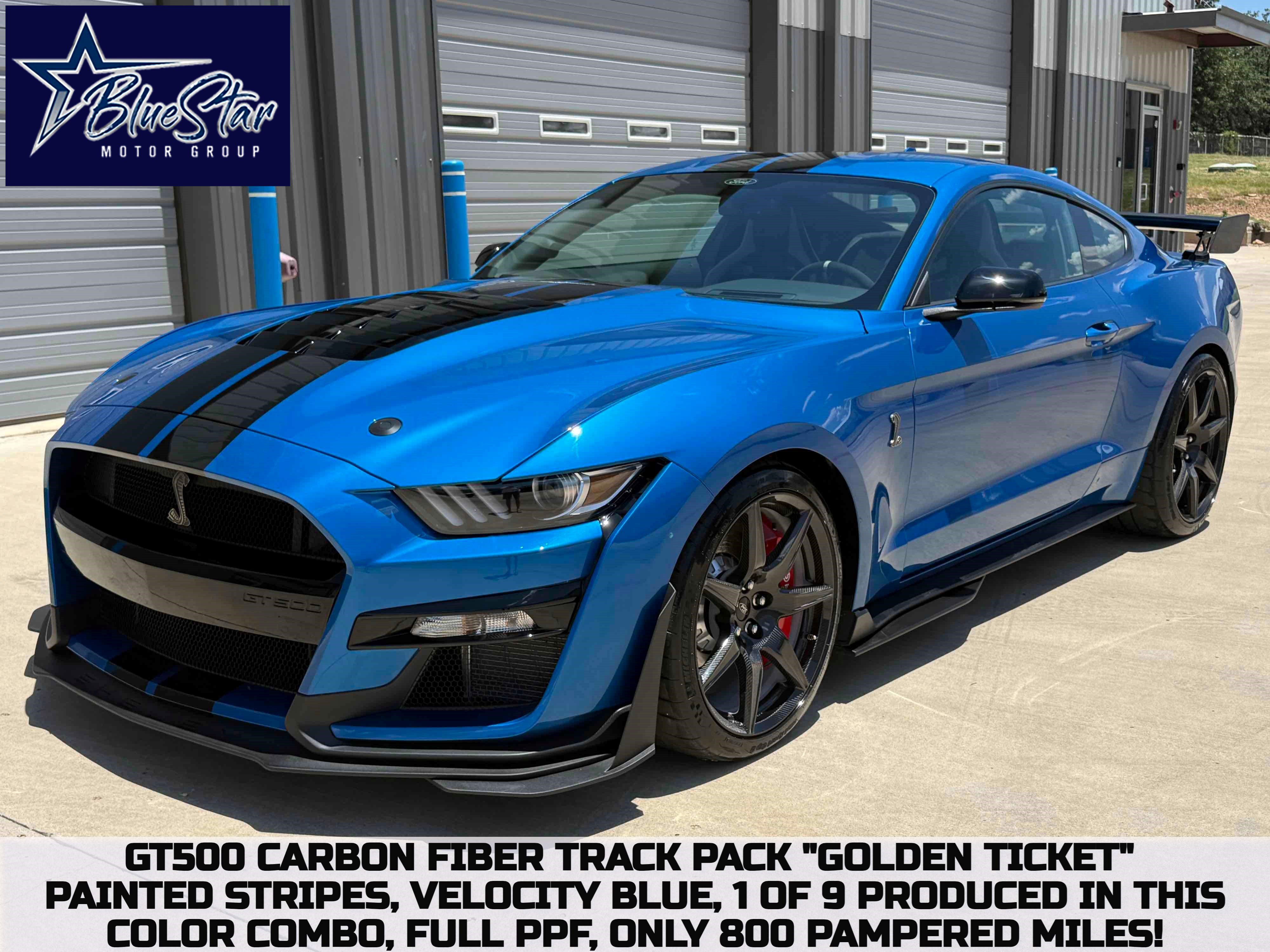 Used 2021 Ford Mustang Shelby GT500 w/ Carbon Fiber Track Pack RWD image 1