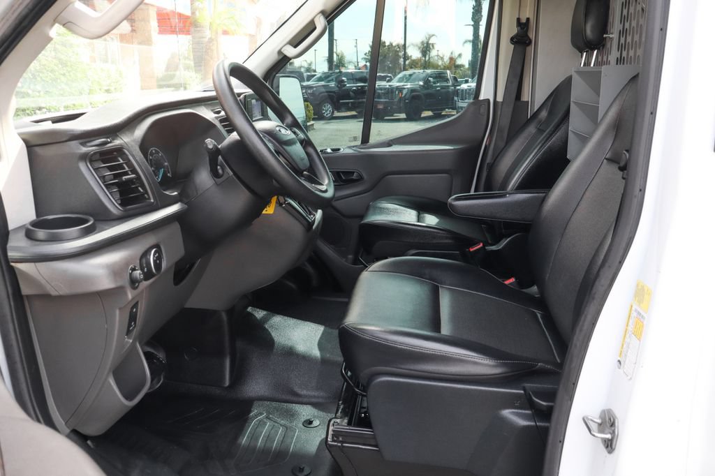 Used 2023 Ford Transit 350 148 High Roof Extended w/ Fleet Safety Package RWD image 20