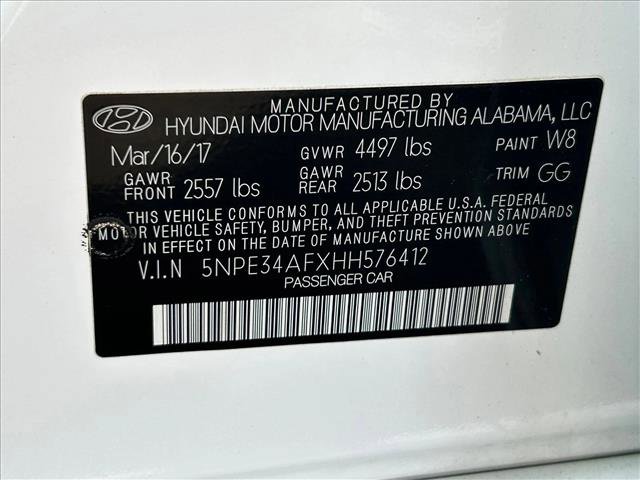 Used 2017 Hyundai Sonata Limited w/ Ultimate Package 04 image 26