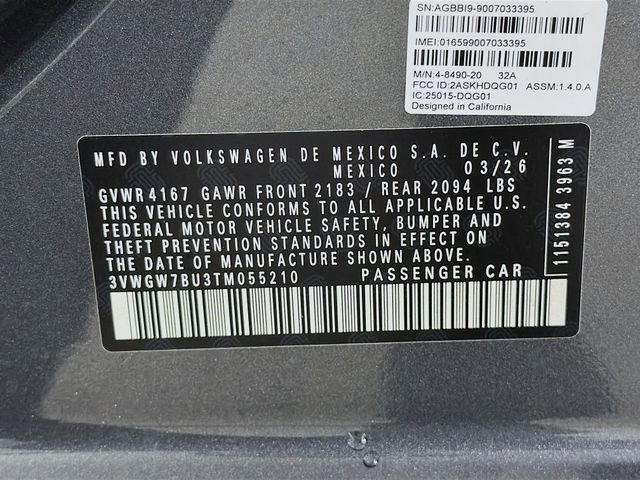 New 2026 Volkswagen Jetta SEL image 33