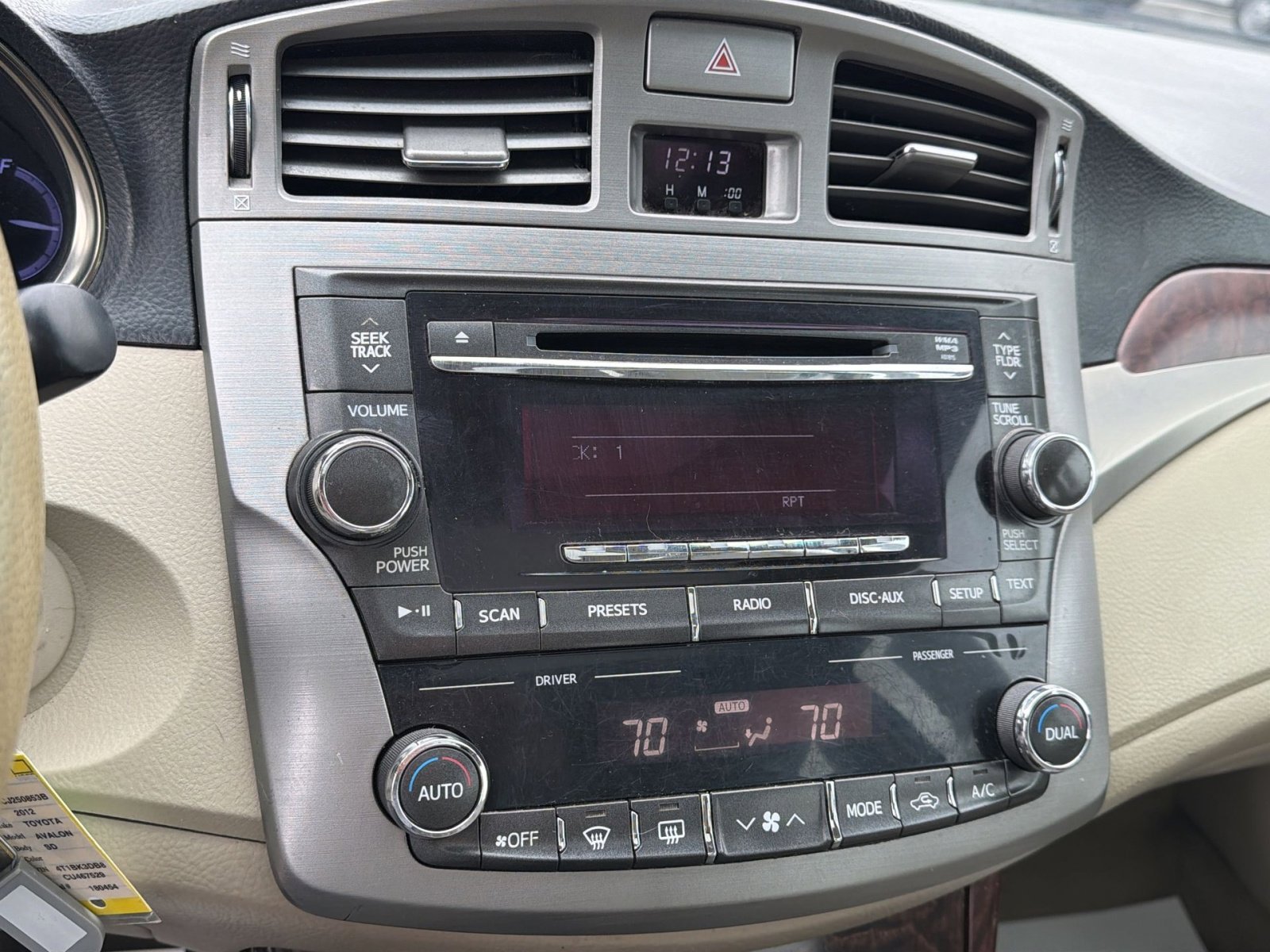 Used 2012 Toyota Avalon Base image 24