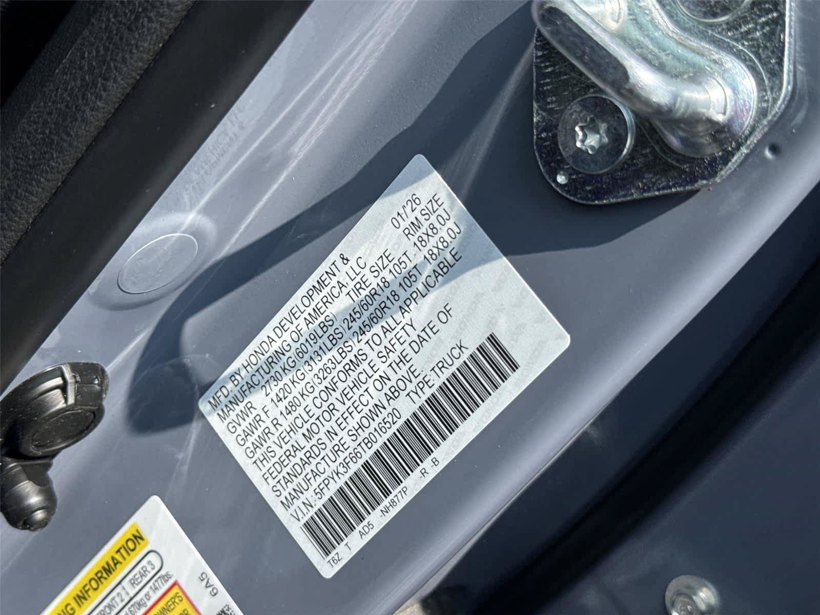 Used 2026 Honda Ridgeline TrailSport image 32