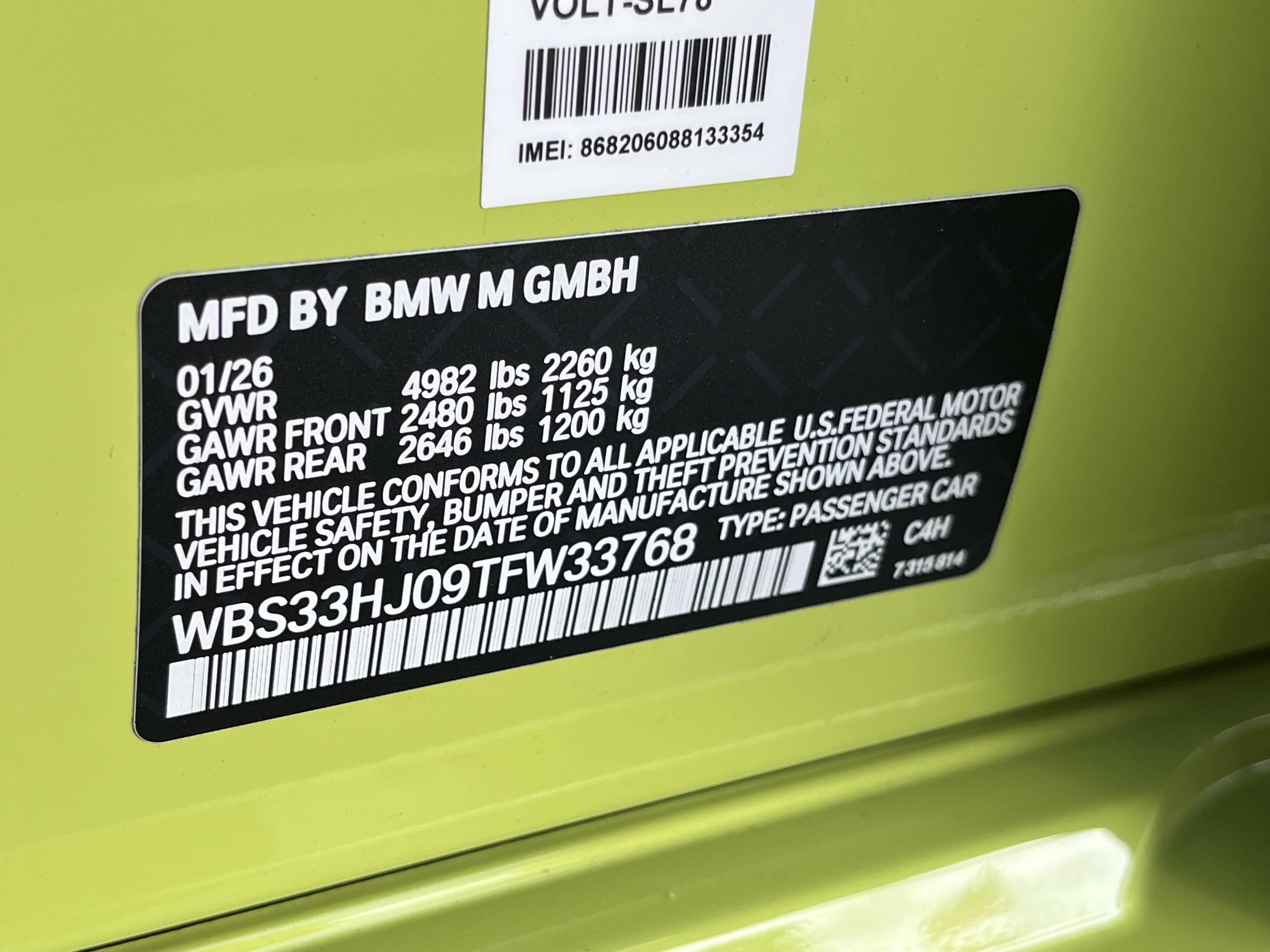 Used 2026 BMW M3 Competition w/ Executive Package AWD/4WD image 26