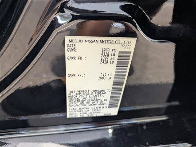 Used 2022 Nissan Altima 2.5 SV FWD image 25