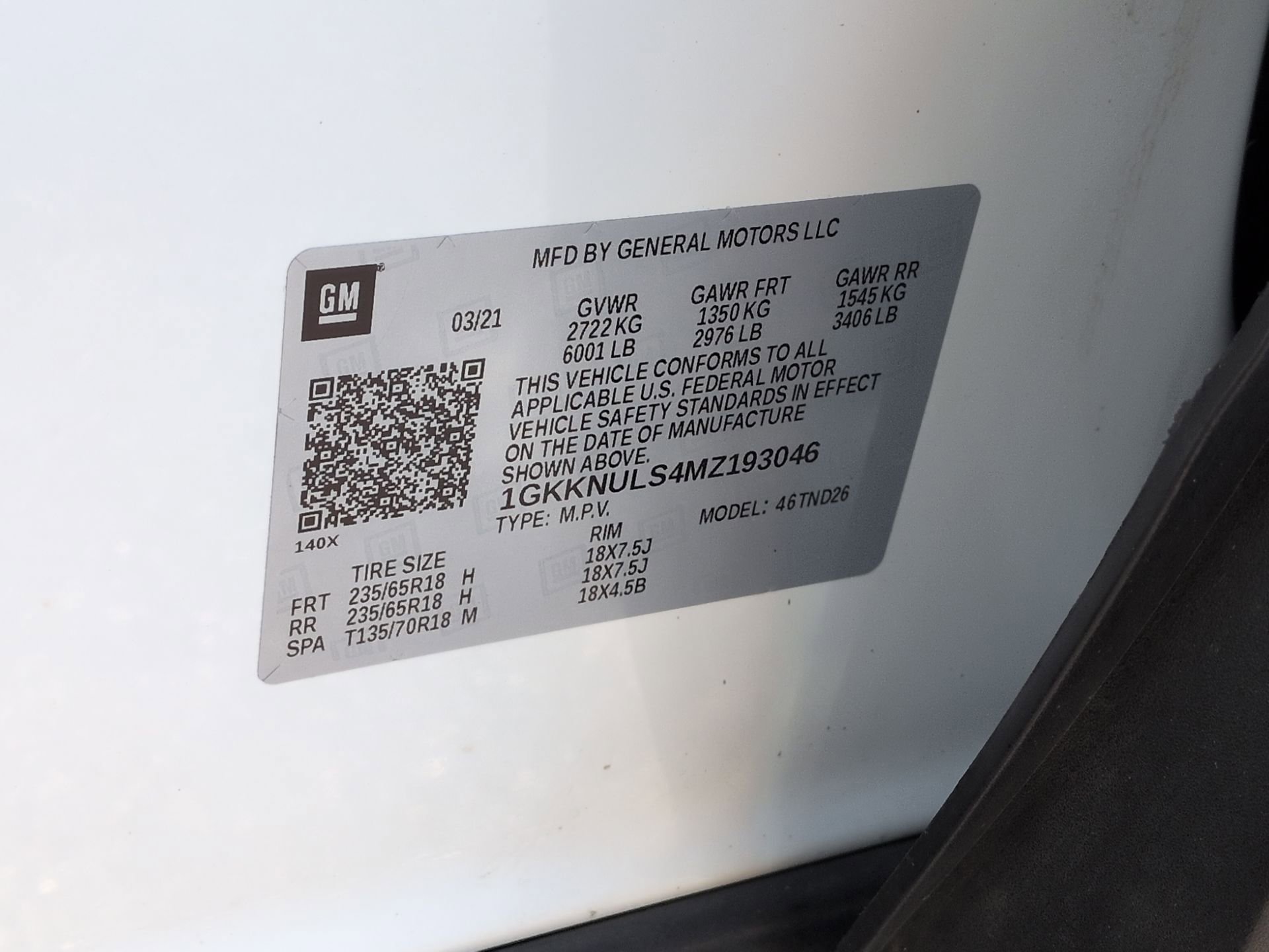 Certified 2021 GMC Acadia SLT w/ LPO, Floor Liner Package AWD/4WD image 35