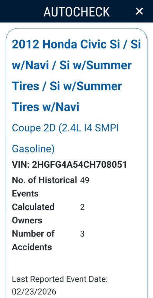 Used 2012 Honda Civic Si image 22