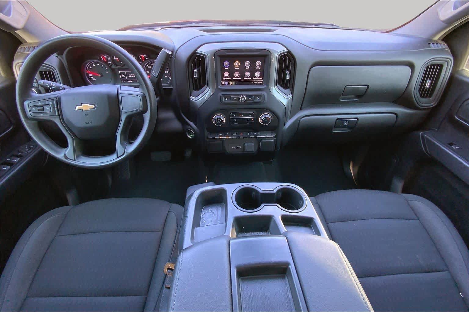 Used 2023 Chevrolet Silverado 1500 Custom w/ LPO, Dark Essentials Package RWD image 16