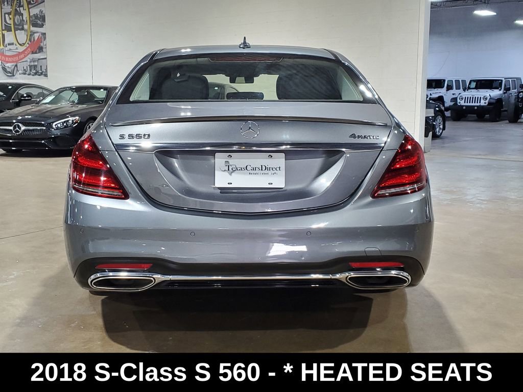 Used 2018 Mercedes-Benz S 560 4MATIC Sedan image 11