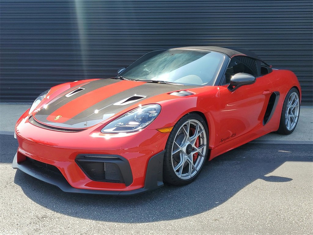 Used 2025 Porsche 718 Boxster Spyder RS