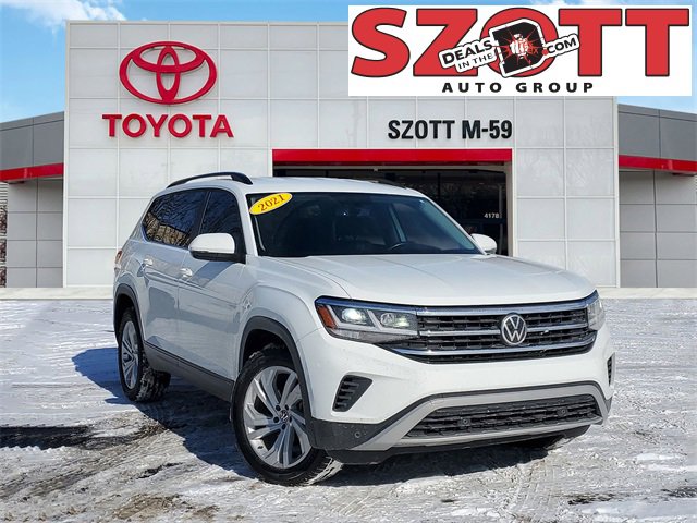Used 2021 Volkswagen Atlas SE video 1