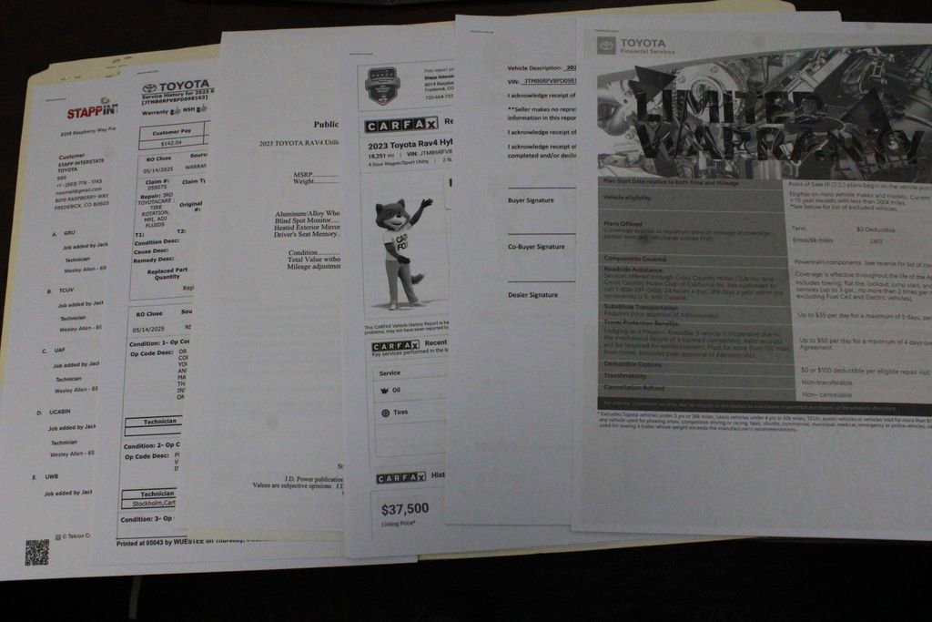 Used 2023 Toyota RAV4 XLE Premium AWD/4WD image 33