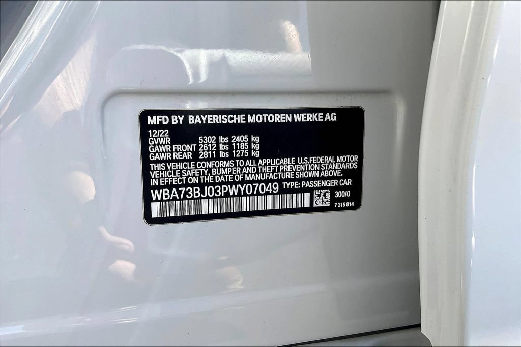 Used 2023 BMW 540i xDrive w/ Convenience Package AWD/4WD image 19