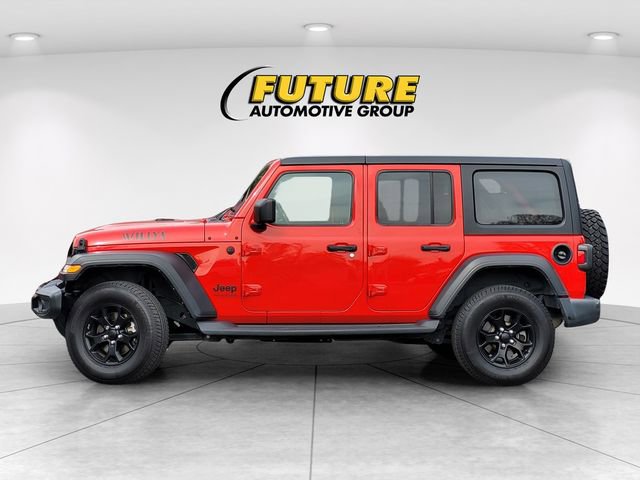 Used 2022 Jeep Wrangler Unlimited Willys image 8