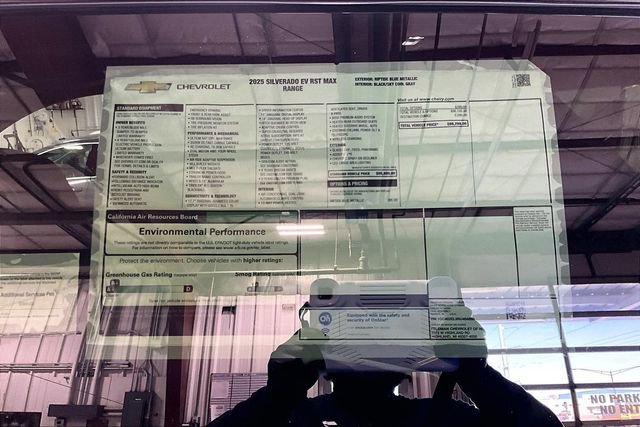 New 2025 Chevrolet Silverado EV RST image 14