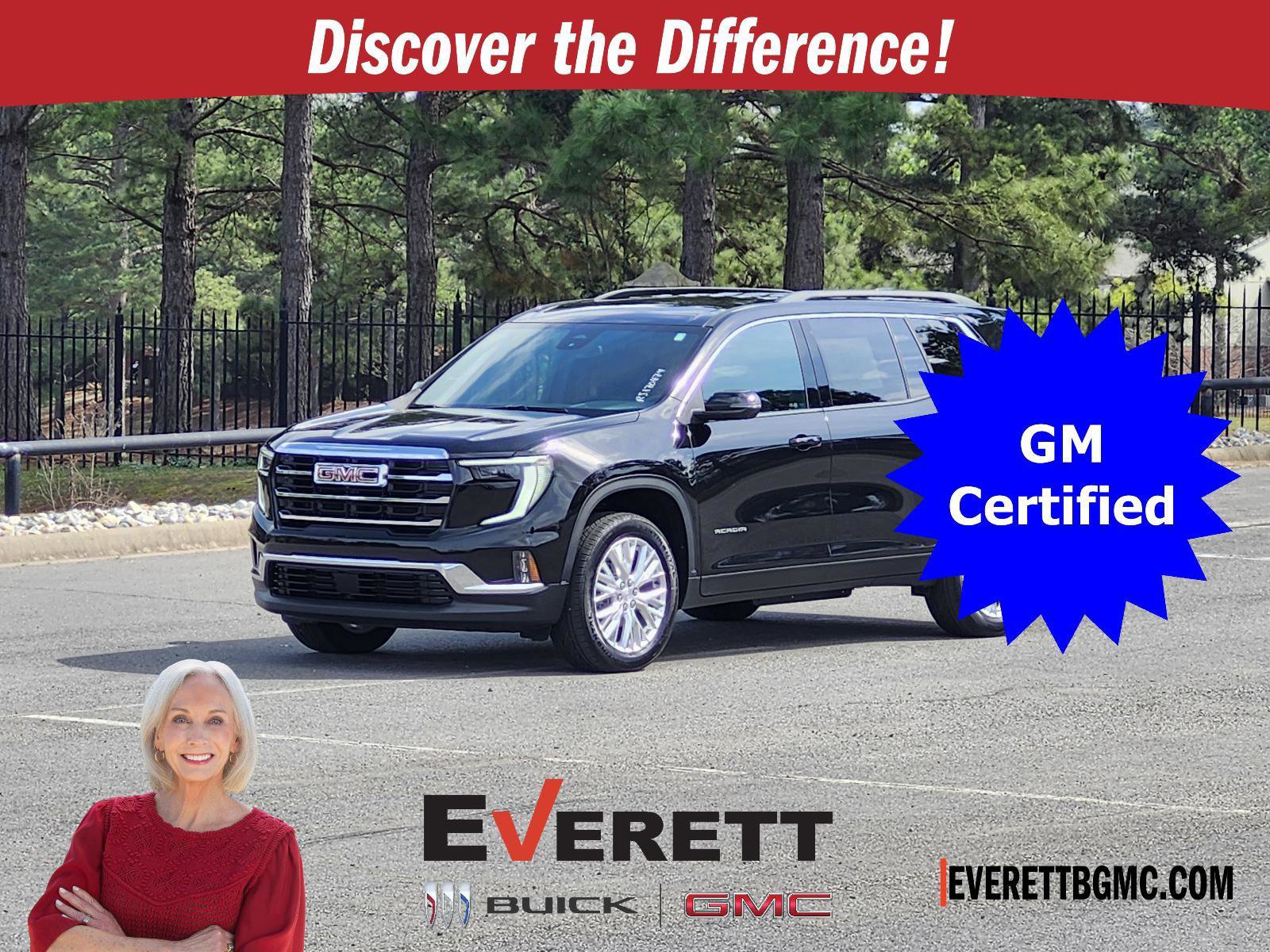 Certified 2024 GMC Acadia Elevation