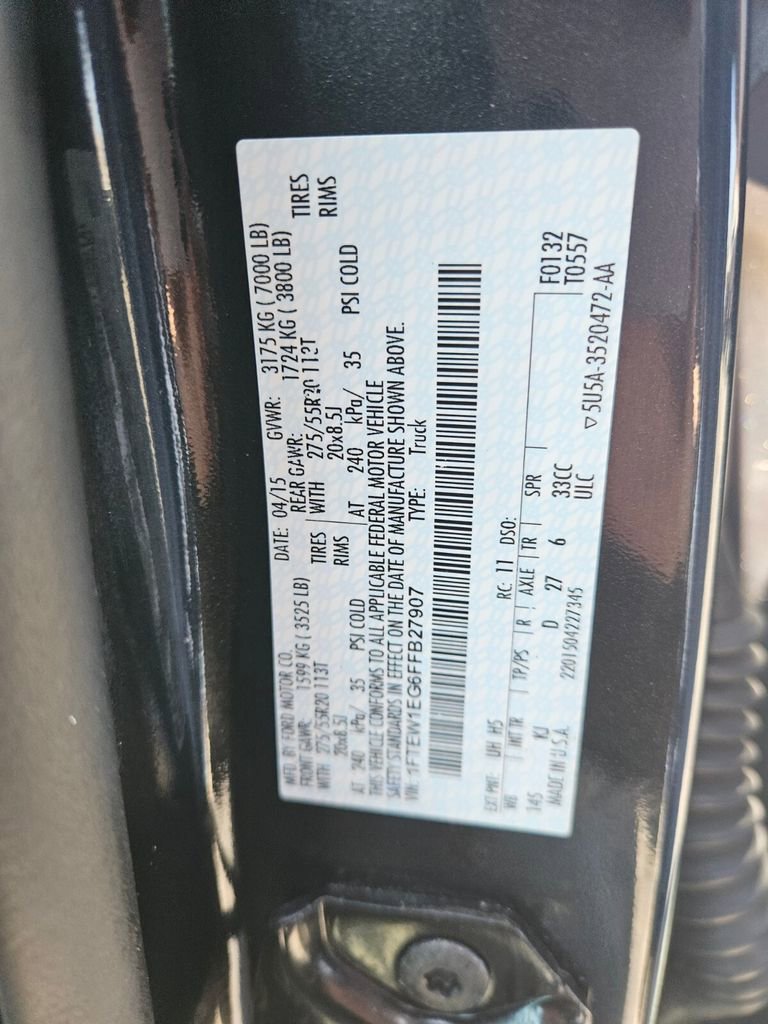 Used 2015 Ford F150 King Ranch w/ Equipment Group 601A Luxury image 30