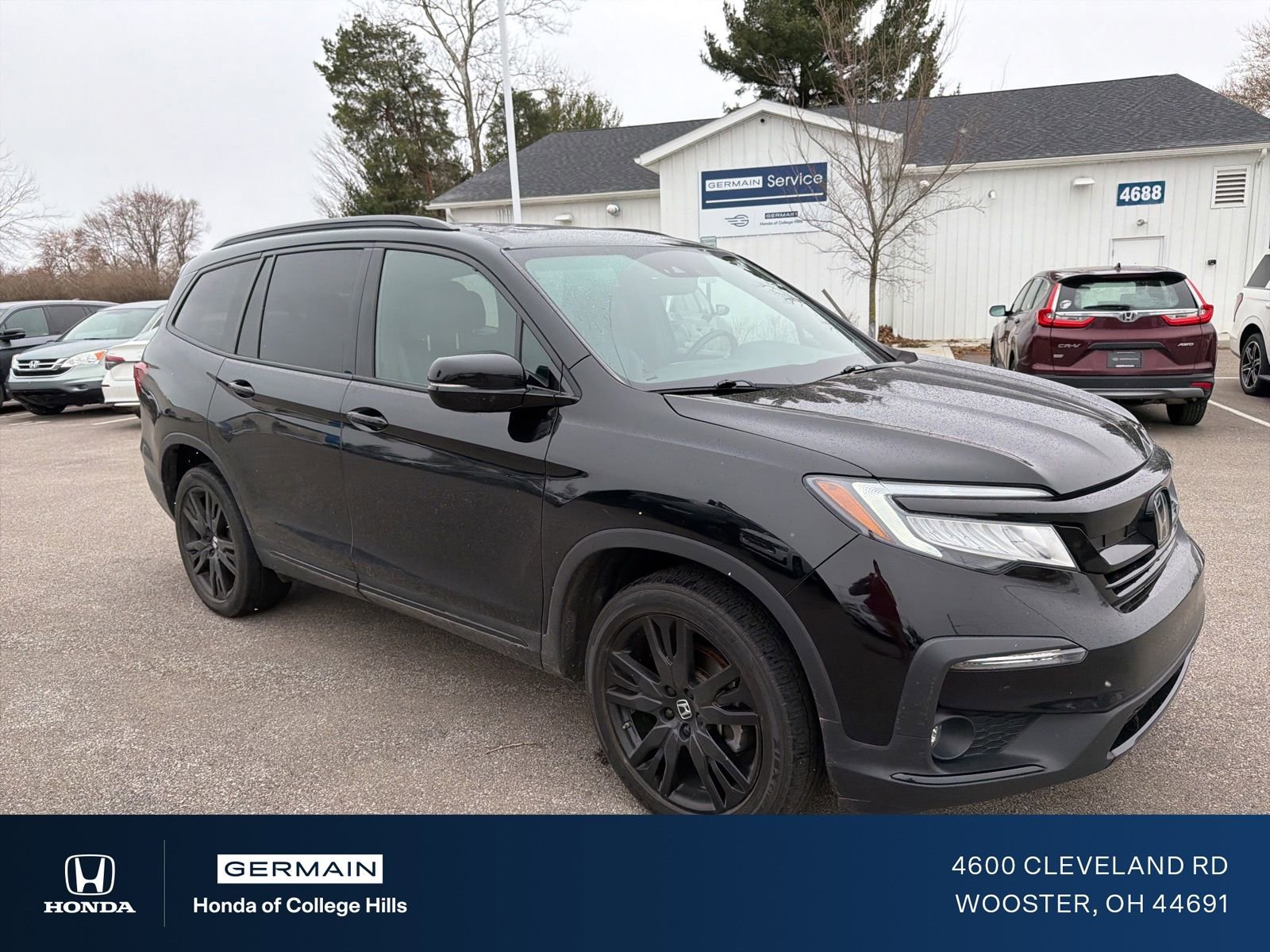 Certified 2022 Honda Pilot Black Edition image 3