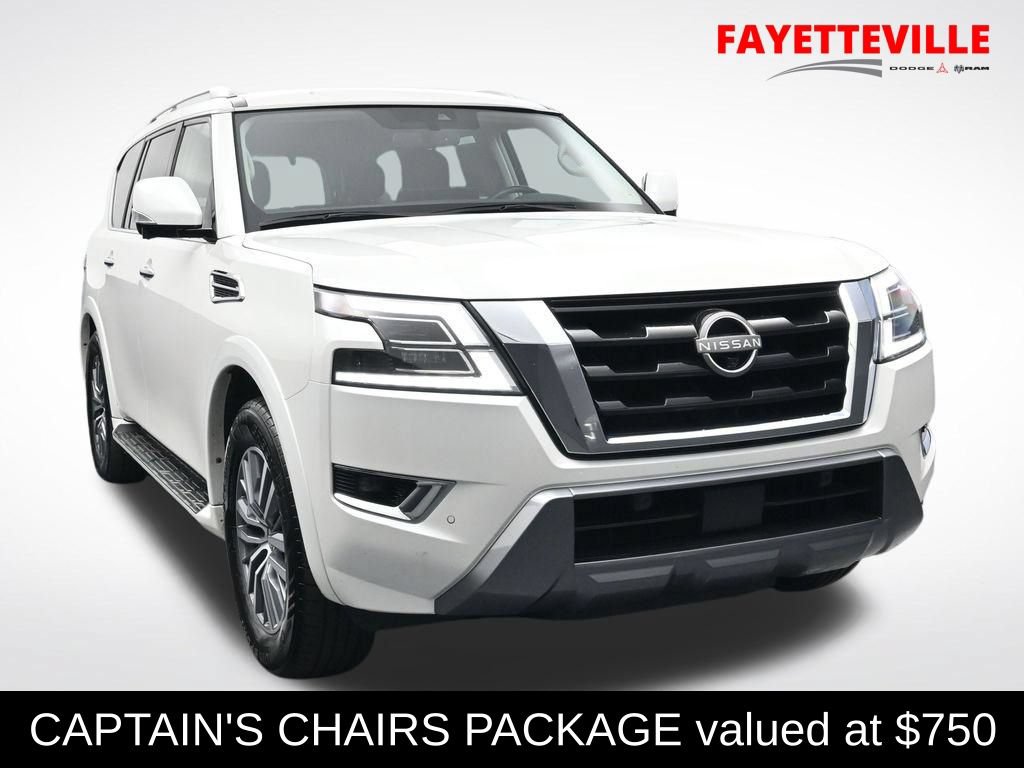 Used 2024 Nissan Armada SL w/ Captain's Chairs Package