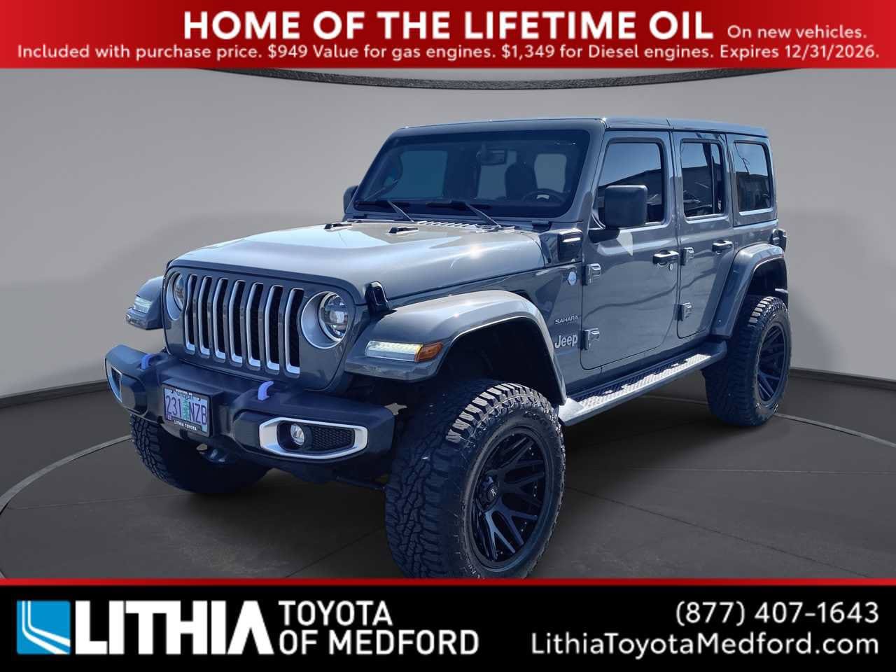 Used 2023 Jeep Wrangler Unlimited Sahara w/ Cold Weather Group