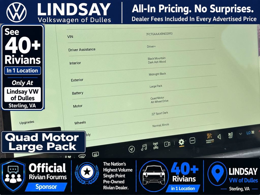 Used 2024 Rivian R1T Adventure AWD/4WD image 26