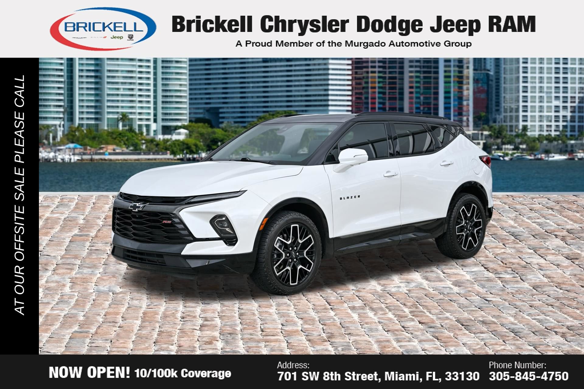 Used 2023 Chevrolet Blazer RS w/ Driver Confidence II Package FWD image 1