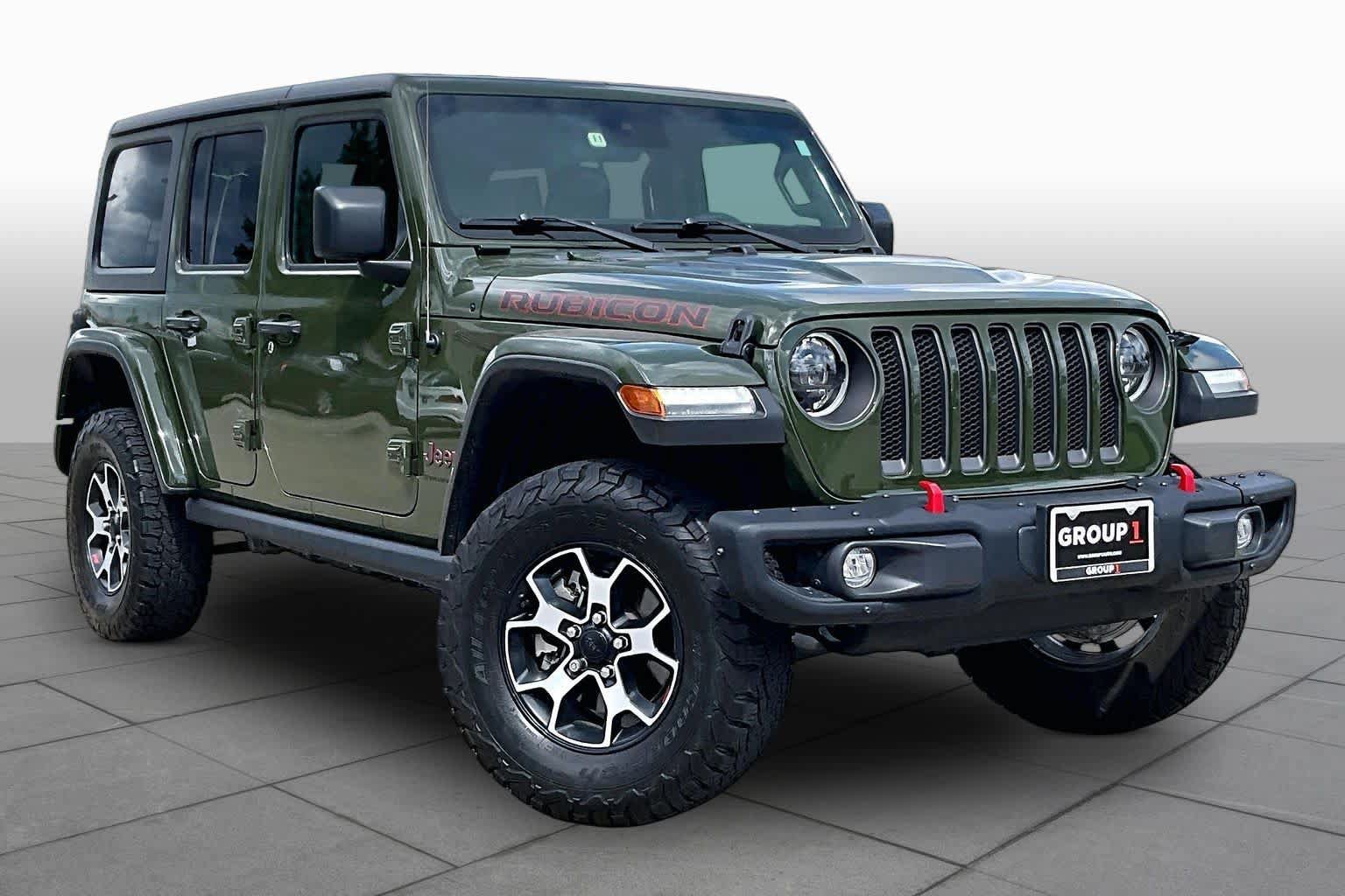 Used 2023 Jeep Wrangler Unlimited Rubicon w/ Steel Bumper Group AWD/4WD image 3