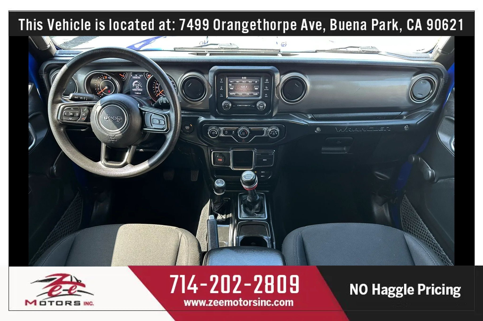 Used 2019 Jeep Wrangler Sport AWD/4WD image 18