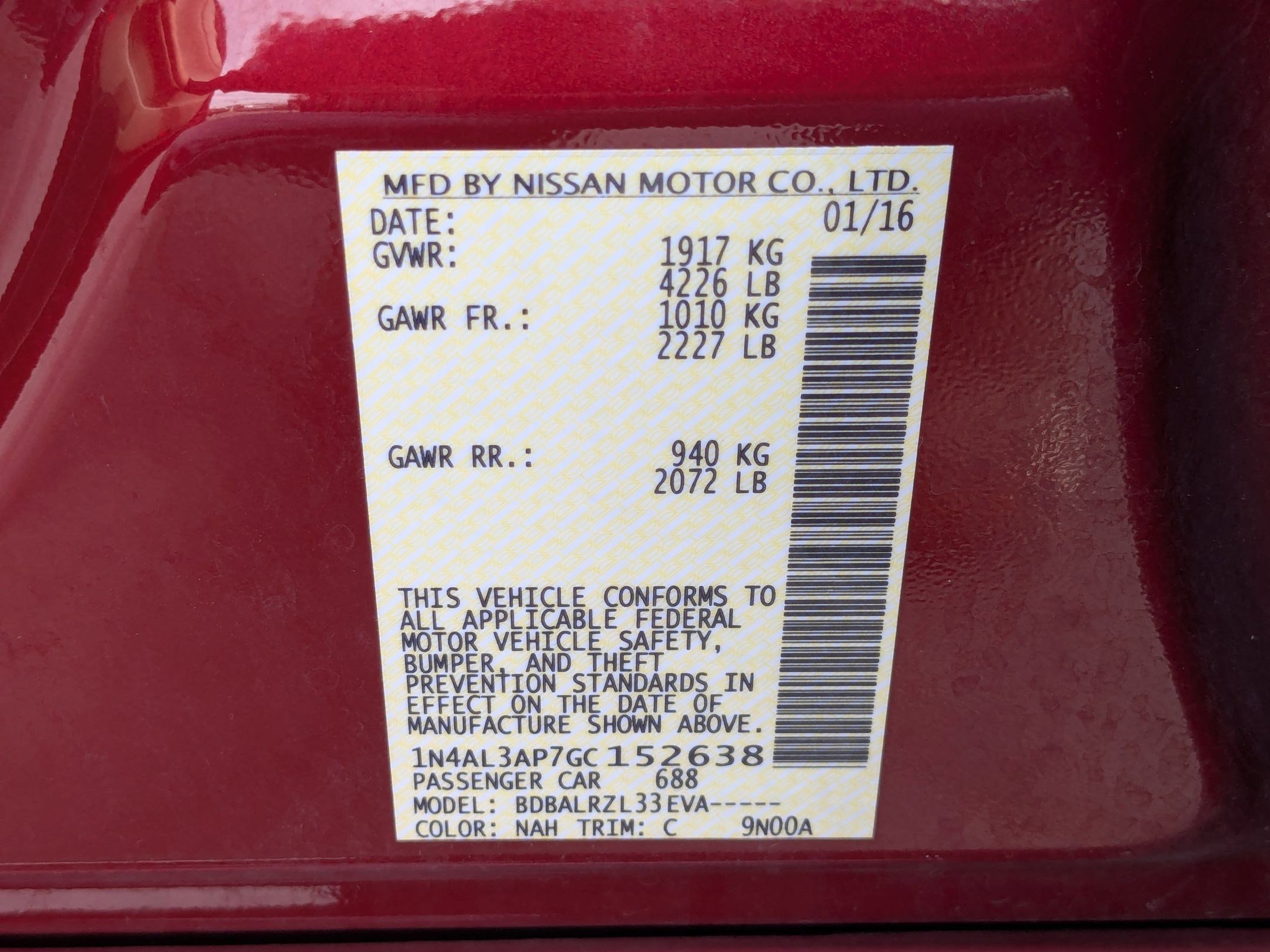 Used 2016 Nissan Altima 2.5 SL image 31