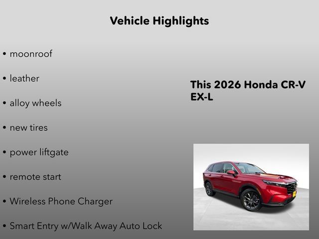New 2026 Honda CR-V EX-L image 15