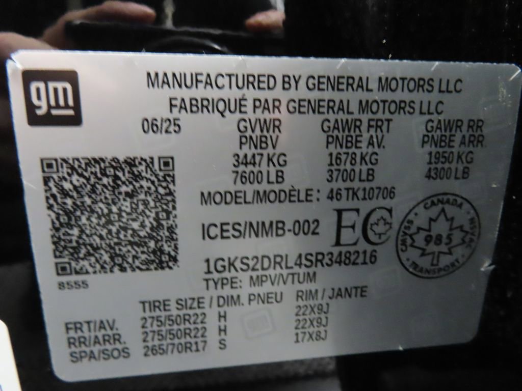 Used 2025 GMC Yukon Denali w/ Sun & Power Step Package image 61