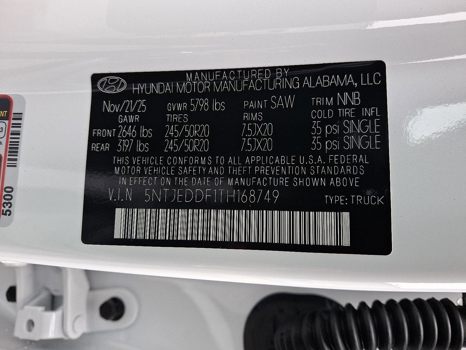 New 2026 Hyundai Santa Cruz Limited image 18