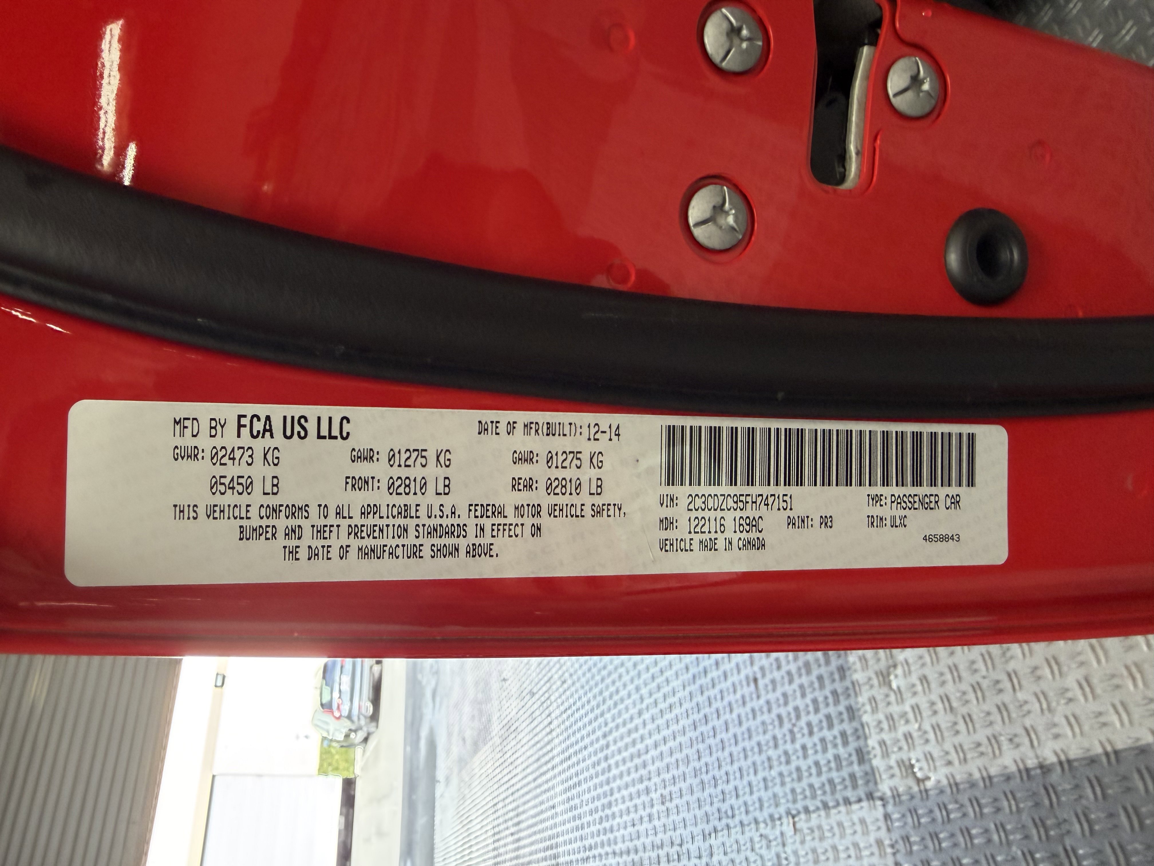 Used 2015 Dodge Challenger SRT Hellcat image 31