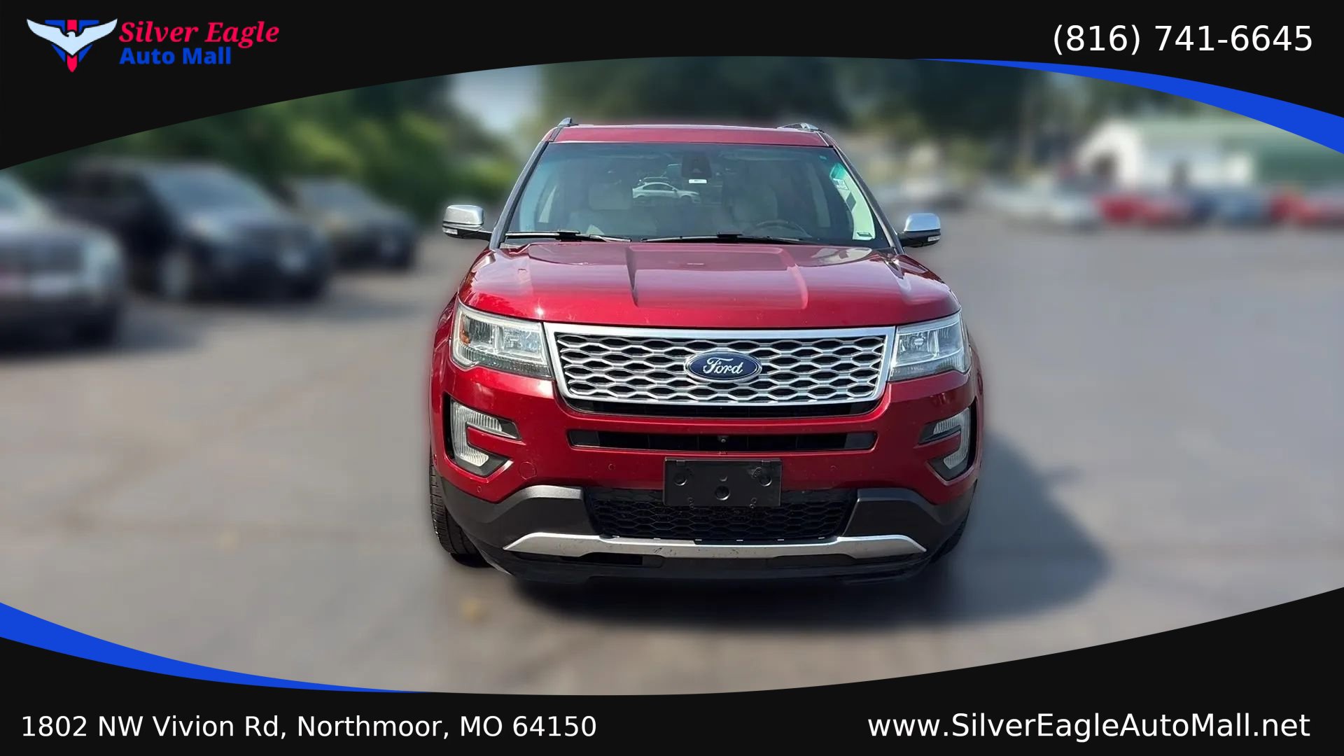 Used 2017 Ford Explorer Platinum AWD/4WD image 8
