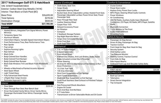 Used 2017 Volkswagen GTI S image 37
