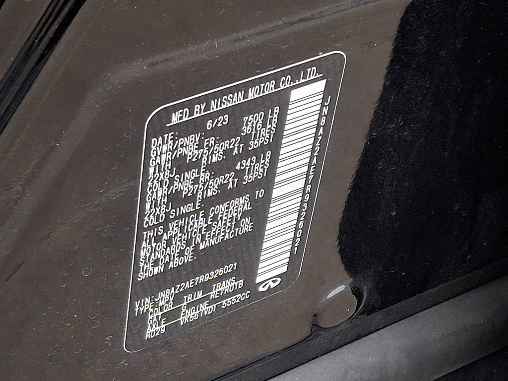 Certified 2024 INFINITI QX80 Premium Select w/ All-Season Package image 30